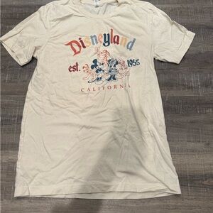 Bella Canvas Cream Disneyland Graphic Tee